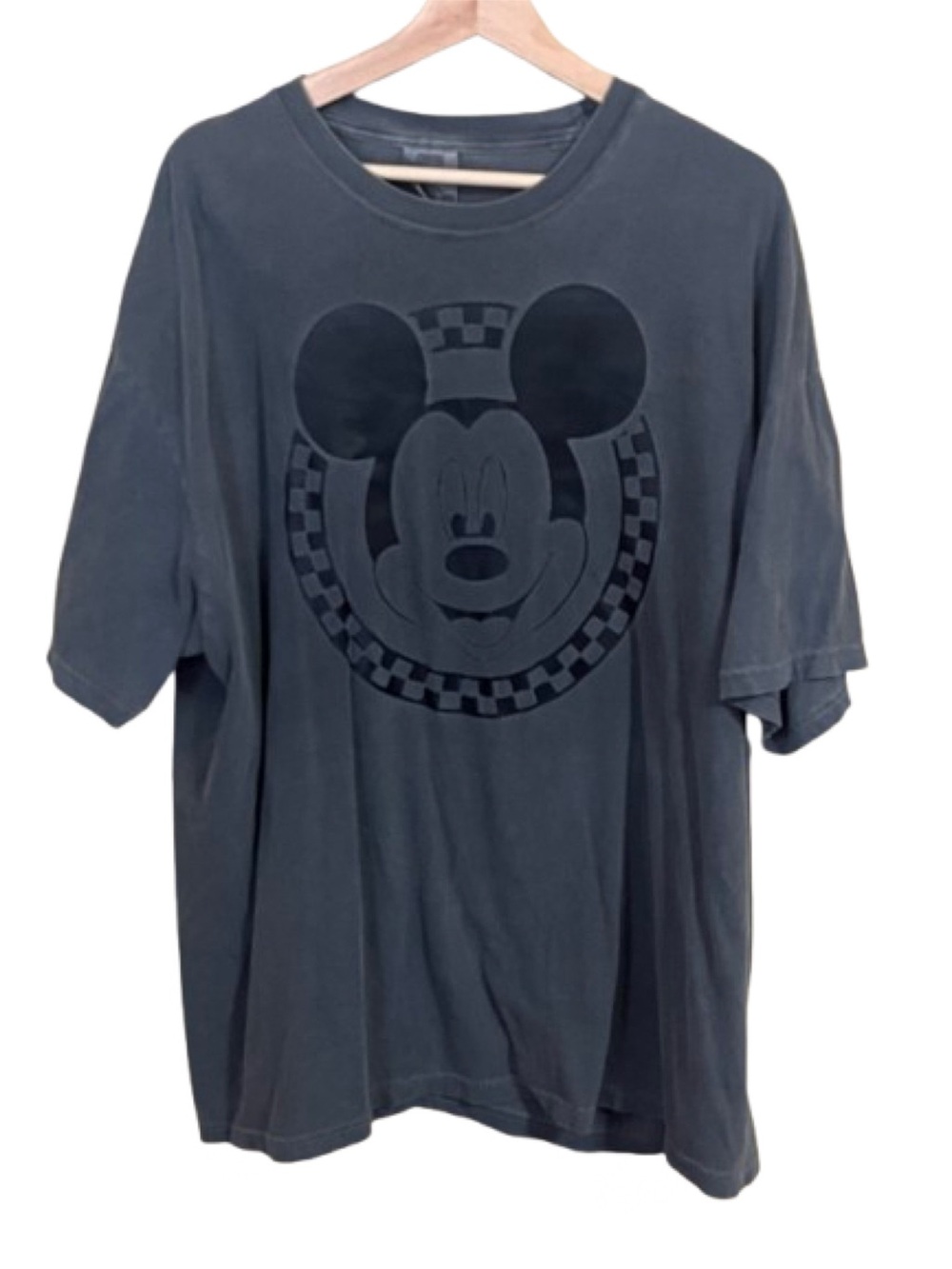 Comfort Colors Vintage Wash Crewneck Tee in Charcoal Gray Men’s 2XL Loungewear